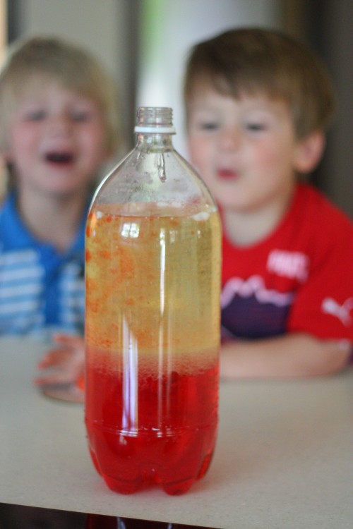 How To Make A Lava Lamp: Oil and Water Experiment