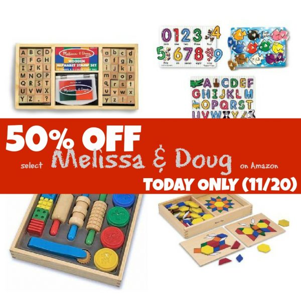 50% off Melissa &amp; Doug Today Only! - I Can Teach My Child!