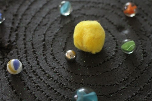 Outer Space Playdough