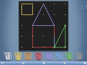 Geoboard screen shot rz