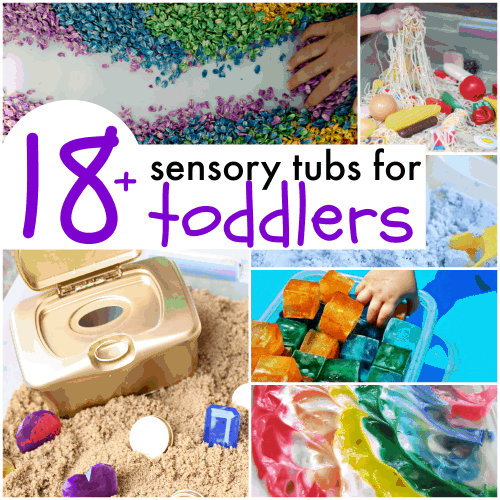 18+ Sensory Tubs for Toddlers - I Can Teach My Child!