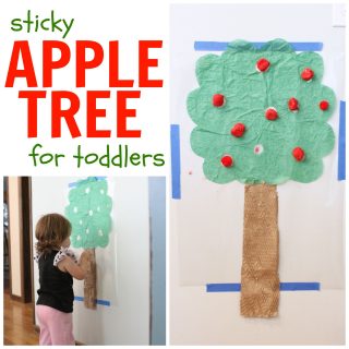 Family Handprint Apple Tree - I Can Teach My Child!