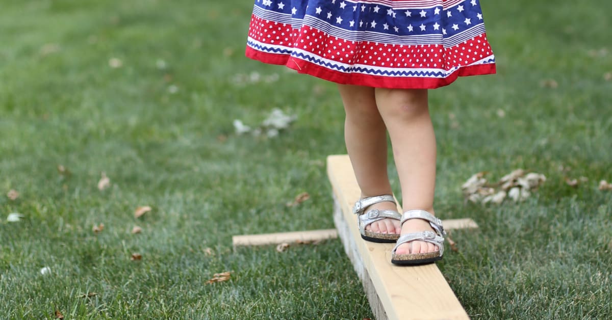 Toddler Balance Beam - I Can Teach My Child!